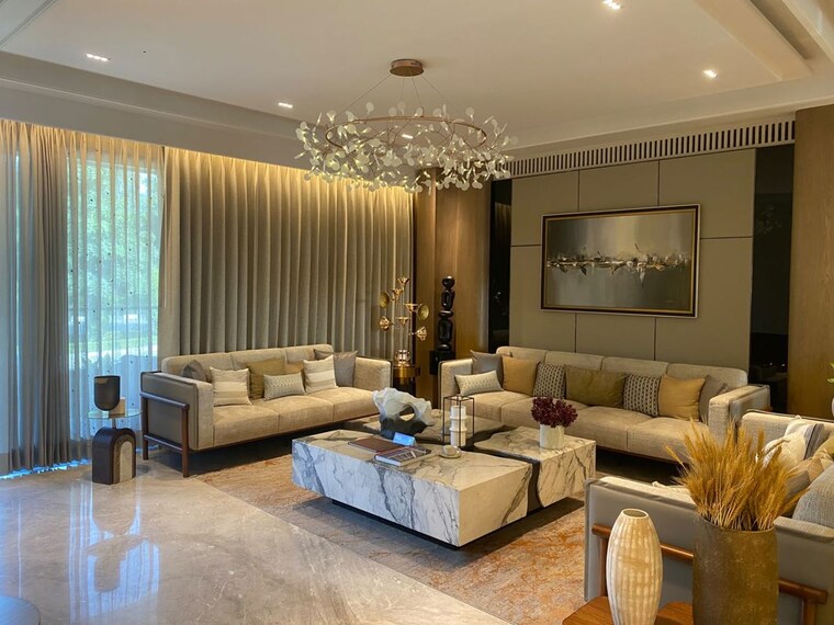 Living Room, mullanpur 4 Bedroom 4079 Sq.Ft. Apartment In Mullanpur Mohali 10754667