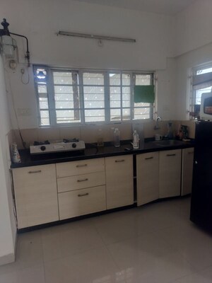 Kitchen in Studio Apartment at Amanora Metro Tower, Hadapsar – for Rent