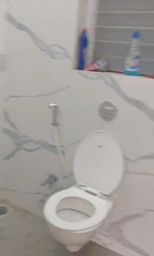 Bathroom in 1 BHK Apartment at Raunak Bliss Thane, Ghodbunder Road – for Rent