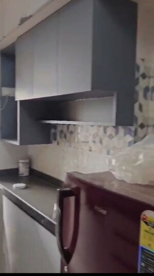 Kitchen in 1 BHK Apartment at Raunak Bliss Thane, Ghodbunder Road – for Rent