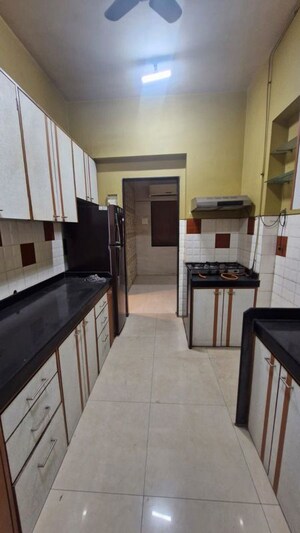 Kitchen in 3 BHK Apartment at Ashar Residency, Pokhran Road No Two – for Rent