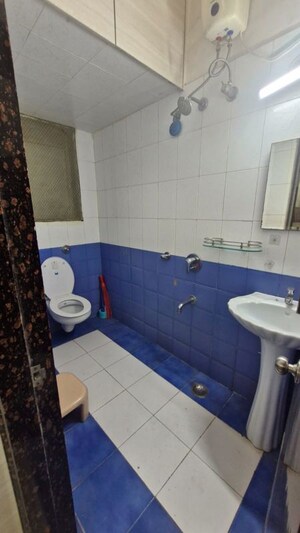 Bathroom in 3 BHK Apartment at Ashar Residency, Pokhran Road No Two – for Rent