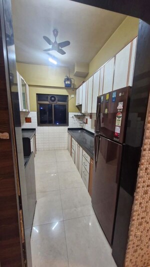 Kitchen in 3 BHK Apartment at Ashar Residency, Pokhran Road No Two – for Rent