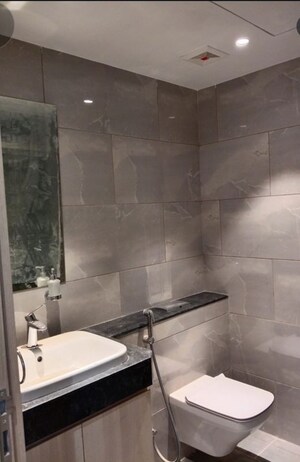 Bathroom in 4 BHK Apartment at Rustomjee Crown, Prabhadevi – for Sale