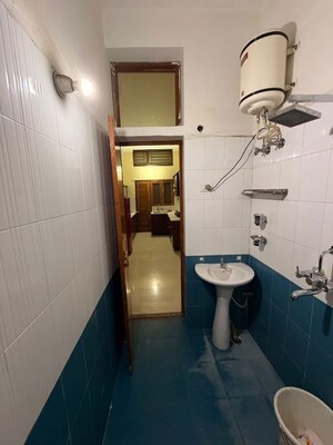 Bathroom in 3.5 BHK Independent House at Govind Vihar – for Rent