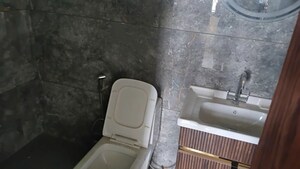 Bathroom in 3 BHK Builder Floor at Sushant Lok Iii – for Sale