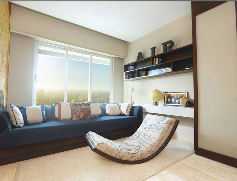 Living Room, indiabulls-blu 4 Bedroom 2625 Sq.Ft. Apartment In Worli Mumbai 10754809