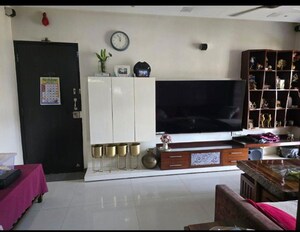 Living Room in 2 BHK Apartment at Siddhi Highland Gardens, Dhokali – for Rent