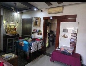 Living Room in 2 BHK Apartment at Siddhi Highland Gardens, Dhokali – for Rent