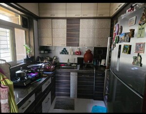 Kitchen in 2 BHK Apartment at Siddhi Highland Gardens, Dhokali – for Rent