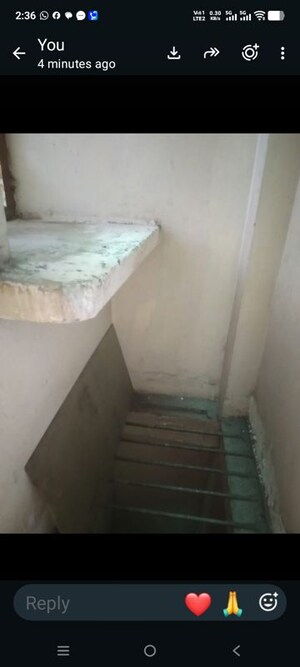 Staircase in 1.5 BHK Builder Floor at Sector 19 – for Rent