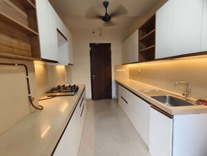 Kitchen in 2.5 BHK Apartment at Piramal Vaikunth, Balkum Pada – for Rent