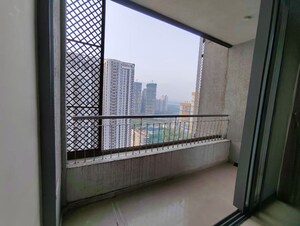 Balcony in 2.5 BHK Apartment at Piramal Vaikunth, Balkum Pada – for Rent