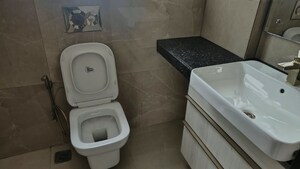 Bathroom in 3 BHK Apartment at Smart World Orchard, Sector 61 – for Rent