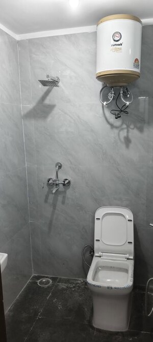 Bathroom in 1 BHK Builder Floor at Dharam Colony – for Rent