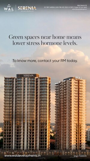 3 BHK Apartment For Sale in Wal Serenia 92, Sector 92