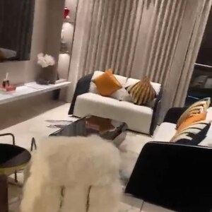 Living Room in 3 BHK Apartment at Dhoot Time Residency, Sector 63 – for Rent