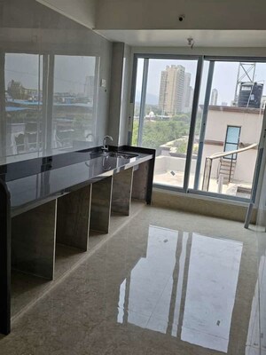 Kitchen in 2 BHK Apartment at Titanium Pyramid Icon, Ghansoli – for Rent
