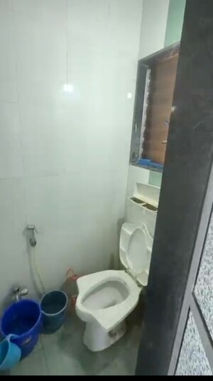 Bathroom in 1 BHK Apartment at Dimple Apartments Parel, Parel – for Rent