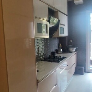 Kitchen in 4 BHK Apartment at Ansal Esencia - Amara Villas, Sector 67 – for Rent
