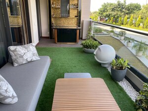 Balcony in 4 BHK Apartment at Mullanpur – for Sale