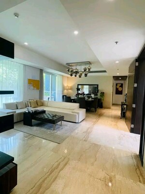 Bedroom in 3.5 BHK Apartment at Mahindra Luminare, Sector 59 – for Rent