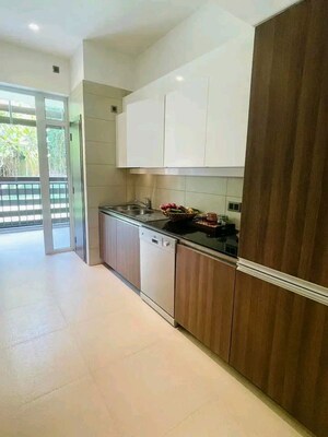 Balcony in 3.5 BHK Apartment at Mahindra Luminare, Sector 59 – for Rent