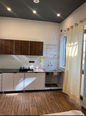 Kitchen in 1.5 BHK Builder Floor at Sector 19 – for Rent