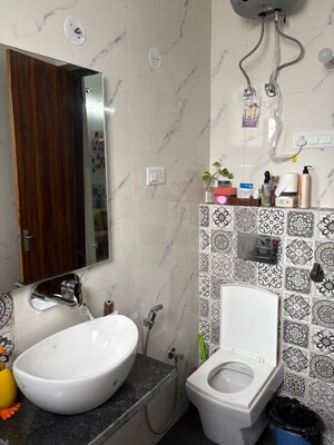 Bathroom in 3 BHK Builder Floor at Sector 46 – for Rent