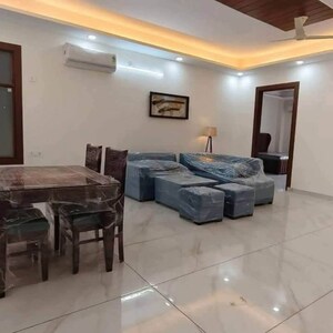Living Room in 4 BHK Apartment at Conscient Heritage Max, Sector 102 – for Rent