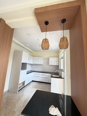 Kitchen in 3 BHK Apartment at Aurobindo Kohinoor, Serilingampally – for Rent