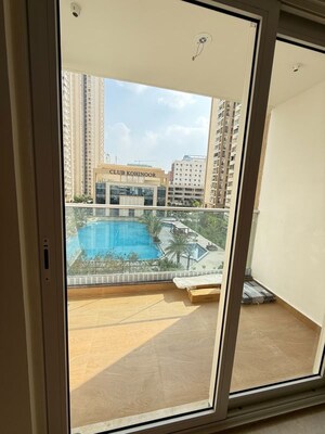 Balcony in 3 BHK Apartment at Aurobindo Kohinoor, Serilingampally – for Rent