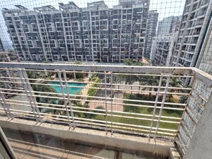 Balcony in 3 BHK Apartment at Kesar Exotica, Kharghar Sector 10 – for Rent