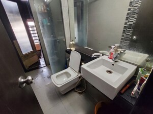 Attached Bathroom in 3 BHK Apartment at Kesar Exotica, Kharghar Sector 10 – for Rent