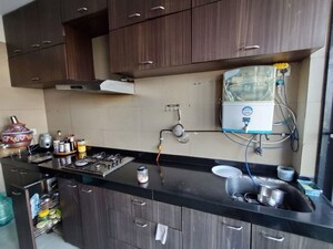 Kitchen in 3 BHK Apartment at Kesar Exotica, Kharghar Sector 10 – for Rent