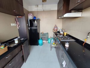 Kitchen in 3 BHK Apartment at Kesar Exotica, Kharghar Sector 10 – for Rent
