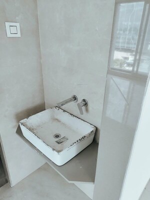 Bathroom in 2 BHK Apartment at Vishv Eleanor, Nerul – for Rent