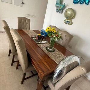 Dining area in 3 BHK Apartment at Adani Samsara Vilasa, Sector 63 – for Rent