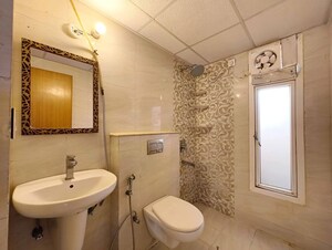 Bathroom in 3 BHK Apartment at Conscient Heritage Max, Sector 102 – for Sale