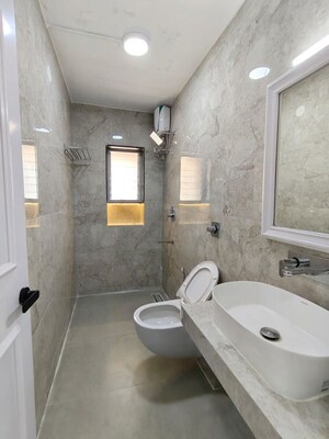 Bathroom in 2 BHK Apartment at Raheja Golden Rays, Powai – for Rent