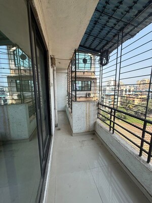 Balcony in 2 BHK Apartment at Seawoods – for Rent