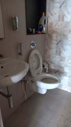 Bathroom in  Office Space at Shelton Sapphire, Cbd Belapur Sector 15 – for Rent