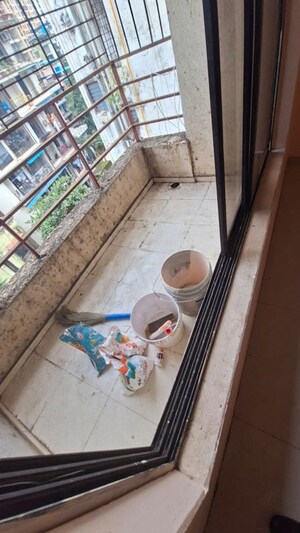 Balcony in 1 BHK Apartment at Seawoods – for Rent