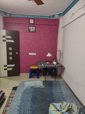 Living Room in 1 BHK Apartment at Raghukul Society, Kalwa – for Rent