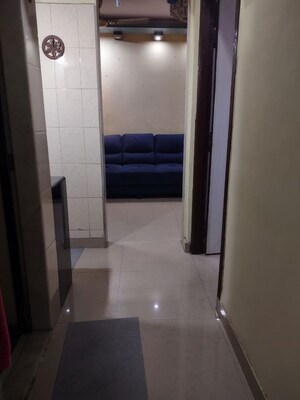 Bathroom in 1 BHK Apartment at Raghukul Society, Kalwa – for Rent