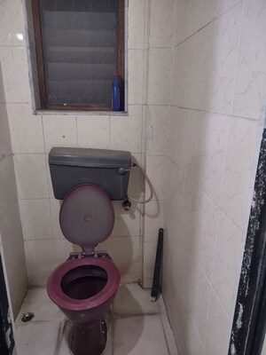 Bathroom in 1 BHK Apartment at Raghukul Society, Kalwa – for Rent