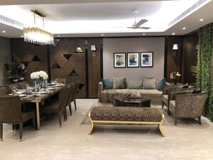Living Room in 4 BHK Apartment at Conscient Heritage Max, Sector 102 – for Sale