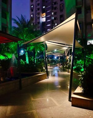3 BHK Apartment – Exterior View View at Deep Satyadeep Heights, Makarba - for Rent