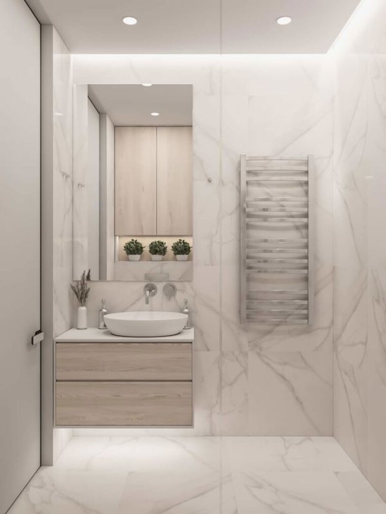 Bathroom, mahindra-beaconhill 3.5 Bedroom 1500 Sq.Ft. Apartment In Mahalaxmi Mumbai 10755304