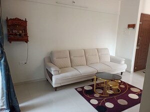 Living Room in 2 BHK Apartment at KLS Supremus, Pashan – for Rent